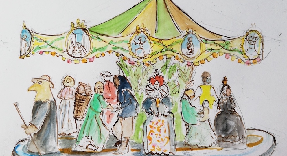Carousel illustration by Jane Bruce on MSL's Support Us